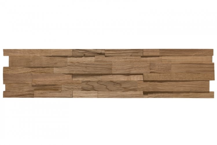 DUB ŠTÍPANÝ Stepwood ® Natural, 1250 x 219 mm (0,274 m²) - obkladové panely na stěnu