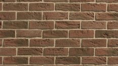 Cihlový obklad, Z BETONU, COUNTRY 640, hnědá, 205 x 62 mm, tloušťka 14-17 mm, 1 m2
