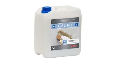 STEGU GRUNT, 5l - penetrácia na podklad pod drevené obklady, tehlové pásiky, betónové obklady a kamenné obklady