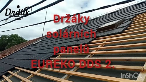 MONTÁŽNÍ VIDEO: Držáky solárních panelů pro EUREKO DDS II