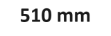 510 mm