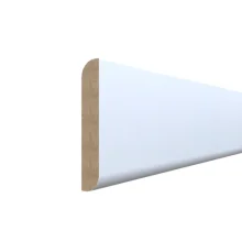 Stropní lišta - BÍLÁ, 2800 x 45 x 8 mm
