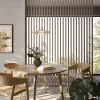 Designové lamelové příčky na míru – Stylové oddělení prostoru