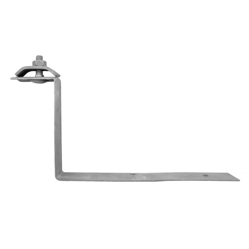 Držák na hromosvod FeZn (bez p.ú.) do plochy pro plastovou krytinu Eureko