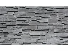 Betonový obklad, Z BETONU, GRENADA 5 - graphite, středně šedá, 550 x 117 mm, tloušťka 22-38 mm, 0.32 m2
