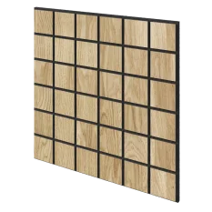 Akustický panel - 600 x 600 mm, DUBOVÁ DÝHA