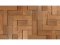 VZOREK - CUBE 2 - dřevěný obkladový panel na stěnu - rozměr vzorku: 170 x 170 mm