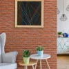 Cihlový obklad, Z BETONU, COUNTRY 711, červená, 205 x 62 mm, tloušťka 14-17 mm, 1 m2