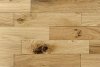 DUB RUSTIKÁLNY 400 (400 x 80 mm) - drevený obklad, lamela 3D - Povrchová úprava: Kartáčovaný - olejovaný