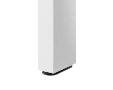 Otočné voľne stojace lamely, BIELA, 30 x 70 x 2750 mm, MDF + FINISH FOLIE