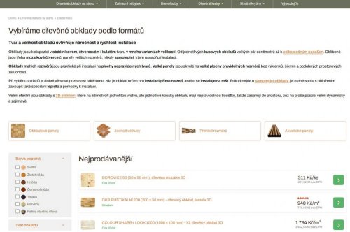 Z jakých formátů obkladů můžete vybírat a které se kam nejlépe hodí?