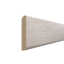 Stropní lišta - BĚLENÝ DUB, 2800 x 45 x 8 mm