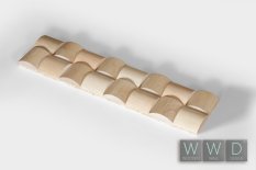 VZORKA - RUBATO - Dub, breza, jelša, jaseň - rozmer vzorky: 150 x 150 mm