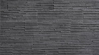 Betonový obklad, Z BETONU, PALERMO 2, tmavě šedá, 550 x 142 mm, tloušťka 10-26 mm, 0.62 m2