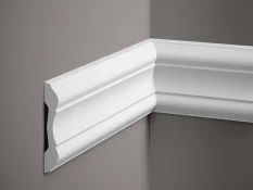Nástenná lišta – HLADKÁ, tvrdý plast ProFoam® (polyuretán), základný biely náter (pretierateľný), 102 x 24 x 2000 mm Nástenná lišta – HLADKÁ, tvrdý plast ProFoam® (polyuretán), základný biely náter (pretierateľný), 102 x 24 x 2000 mm