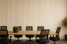 Systémový obkladový panel - BĚLENÝ DUB, dřevotřísková deska, PVC finish fólie, 12 x 600 x 2800 mm Systémový obkladový panel - BĚLENÝ DUB, dřevotřísková deska, PVC finish fólie, 12 x 600 x 2800 mm