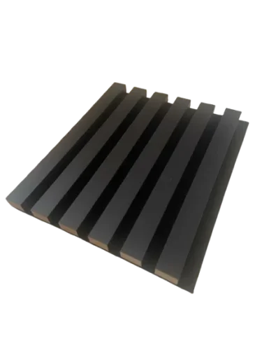 ATYPICKÝ PRODUKT - Akustický panel - ČIERNY, MDF + FOLIE FINISH, ČIERNY akustický podklad FILC, 300 x 345 mm