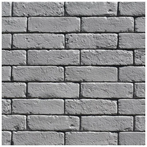 Cihlový obklad, ZE SÁDRY, OXFORD 2, šedá, 210 x 63 mm, tloušťka 6-14 mm, 0,49 m2