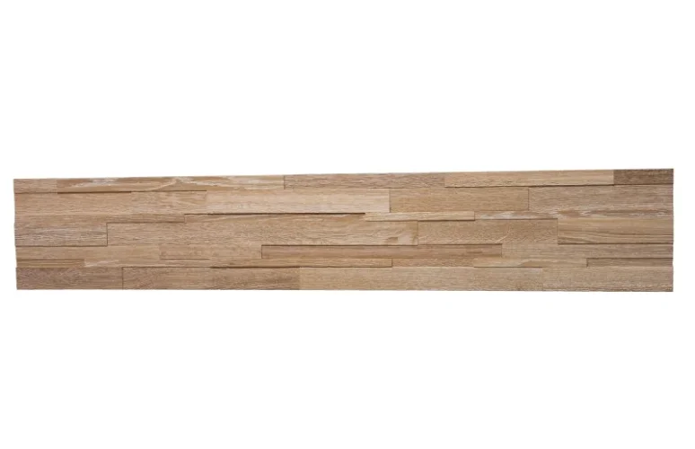 DUB BIELENÝ Stepwood ® Original, 1250 x 219 mm (0,274 m²) - stenové obkladové panely - Povrchová úprava: Kartáčovaný - lakovaný