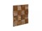VZOREK - QUADRO 3 - dřevěný obkladový panel na stěnu - rozměr vzorku: 190 x 190 mm