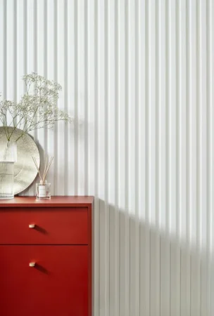Panelové lamely od mardom decor - bílá varianta