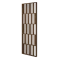 Dělící příčka JAPANDI, 520-2720 x 1800-2750 mm, (MDF), OŘECH