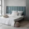 Akustický panel ACOUSTIC LINE - glacier grey | čierna, 2650 x 245 x 22 mm, lamely MDF + FINISH FOLIE, akustický podklad FILC