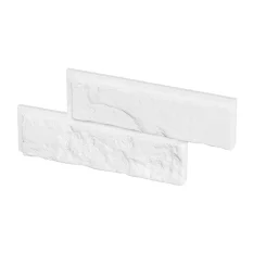 Cihlový obklad, ZE SÁDRY, PANAMA 1, bílá, 263 x 147 mm, tloušťka 10-20 mm, 0,42 m2 Cihlový obklad, ZE SÁDRY, PANAMA 1, bílá, 263 x 147 mm, tloušťka 10-20 mm, 0,42 m2