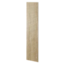 Veľkoformátový lamelový panel BRUGES - DUBOVÁ DYHA, 600 x 2750 mm, ČIERNY MDF PANEL