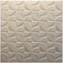 Stropní kazety moderní design - LEAVE BÉŽOVÁ , 495 x 495 x 6 mm