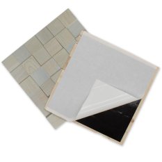 VZOREK - DUB ŠEDÝ 50 (50 x 50 mm) - NA SAMOLEPÍCÍM PODKLADU Broušený (olejovaný) - rozměr vzorku: 150 x 150 mm