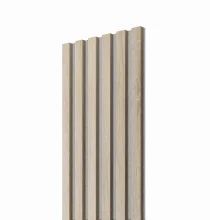 Luxusní zvuková izolace pro interiér - akustický panel s lamelami Luxusní zvuková izolace pro interiér - akustický panel s lamelami
