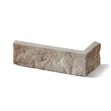Cihlový obklad, ROH, Z BETONU, CAMBRIDGE 13, hnědá, 80 x 190 mm x 63 mm, tloušťka 12-18 mm, 1,75 bm