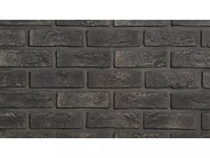 Cihlový obklad, Z BETONU, COUNTRY 630, tmavě šedá, 205 x 62 mm, tloušťka 14-17 mm, 1 m2