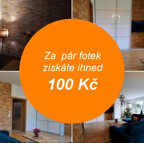 Získejte 100 Kč nebo rovnou 300 Kč za fotky nebo video vaší realizace s produkty od Drdlika!