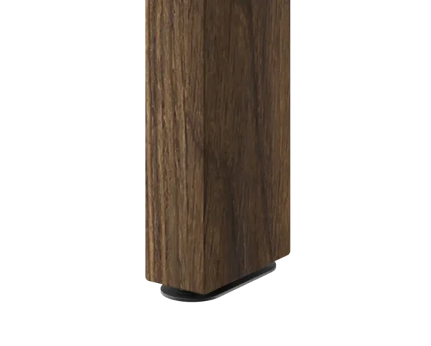 Otočné voľne stojace lamely, ORECH, 30 x 70 x 2750 mm, MDF + FINISH FOLIE