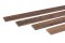 Dřevěná krycí lišta OŘECH - Povrchová úprava: Broušený - olejovaný