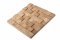 LAHUT - DUB, broušený povrch, jednotlivé kusy nebo obkladový panel 360 x 360 x 10 a 15 mm (0,1296 m²) - 3D dřevěná mozaika - Balení: panel 360 x 360 (0,1296 m2)