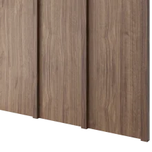 Designový obkladový panel JAPANDI (MDF), OŘECH DÝHA, 24 x 300 x 2750 mm (0,825 m2)