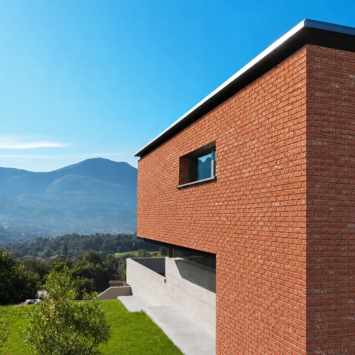 Cihlový obklad, Z BETONU, COUNTRY 710, červená, 205 x 62 mm, tloušťka 14-17 mm, 1 m2