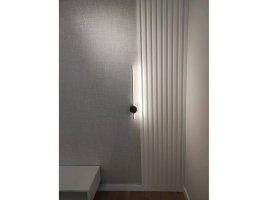 Realizace nadčasového zákoutí – Lamelové panely bílé barvy