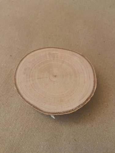 Dřevěné kolečko z břízy - malé (průměr 6-9 cm)