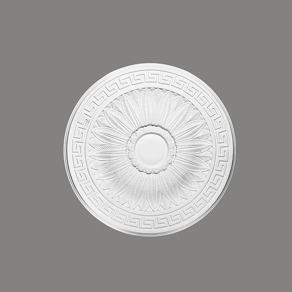 Rozeta - průměr 514 mm, hloubka 35 mm, maximální šířka řezaného otvoru 100 mm
