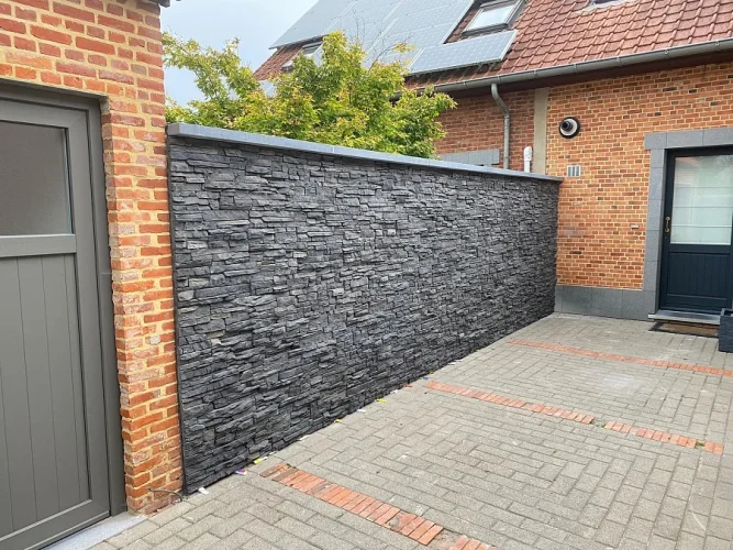 Kamenný obklad, Z BETONU, Ornel NERRO, šedá, 0.40m2
