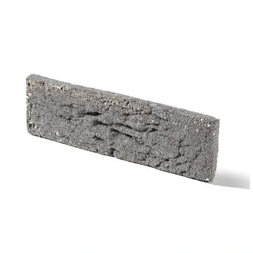Cihlový obklad, Z BETONU, COUNTRY 740, šedá, 205 x 62 mm, tloušťka 14-17 mm, 1 m2
