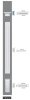 Pilastr - 168 x 317 x 80 mm