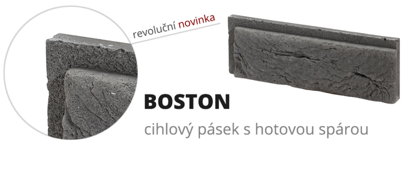 Betonový obklad BOSTON 1 - grey