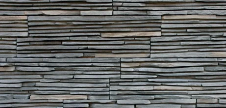 Kamenný obklad, Z BETÓNU, Monte Negro, tmavosivá, 150 x 530 mm, hrúbka 10 - 45 mm, 0.5 m2