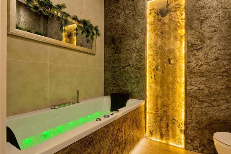 Kamenná dýha - Autumn Rustic - transparentní, 1220 x 610 x 3 mm