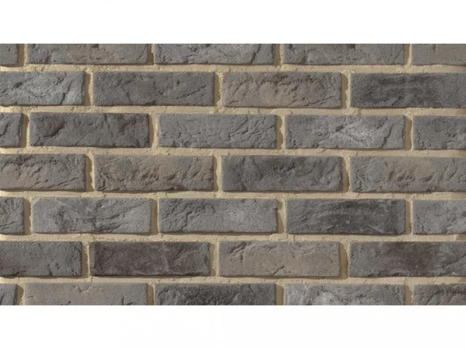 Cihlový obklad, Z BETONU, CAMBRIDGE 17, šedá, 208 x 63 mm, tloušťka 12-18 mm, 0.91 m2